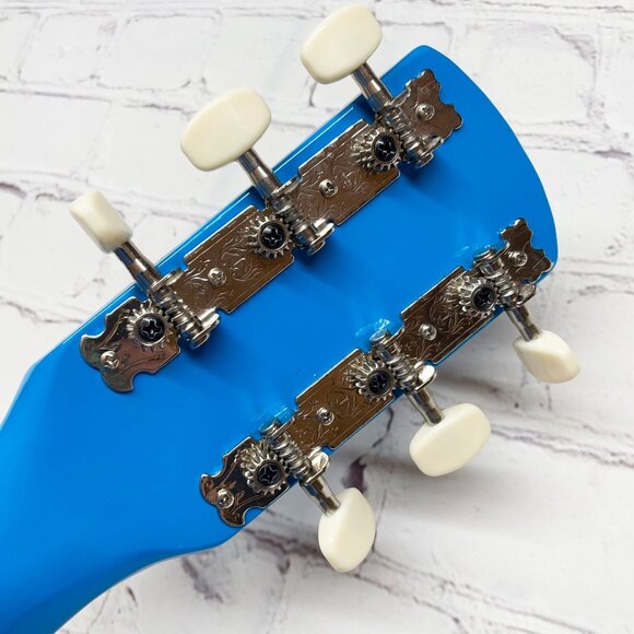 Hape Toys Blue Lagoon 26 in. Guitar Pre-School / Toddler Age 3+ Lightweight Wood - Picture 8 of 12